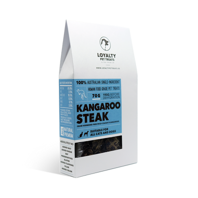 Loyalty Pet Treats - Kangaroo Steak