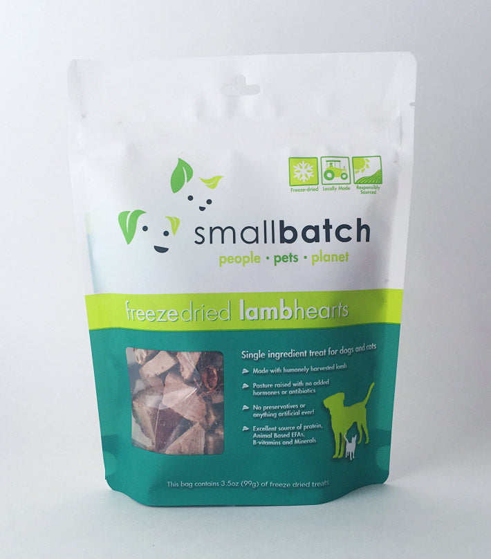 SmallBatch - Freeze Dried Lamb Hearts