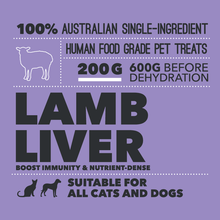 Loyalty Pet Treats - Lamb Liver
