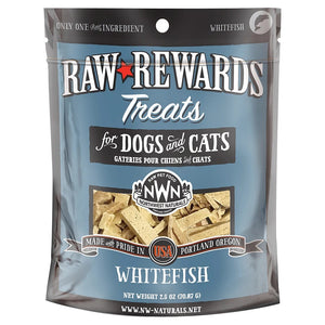 Northwest Naturals Freeze Dried Whitefish Cat & Dog Treats - 3oz