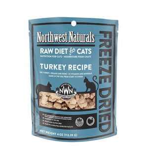 Northwest Naturals Turkey Freeze Dried Nibbles (for Cat) - 4oz & 11oz