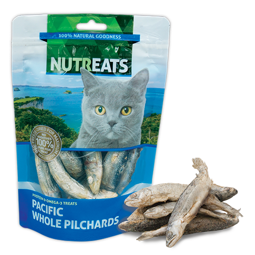 NuTreats Pacific Whole Pilchard for Cats SgPetstop