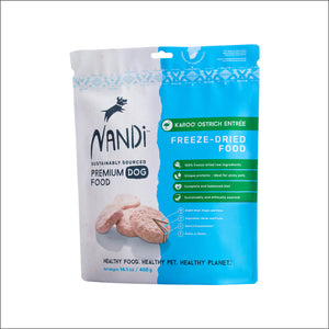 Nandi Pets - Ostrich Freeze Dried Food