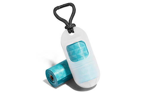 ZeeDog Poop Bag Dispenser - Transparent