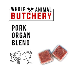 WAB Frozen Raw Pork Organ Blend