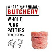 WAB Frozen Pork Patties