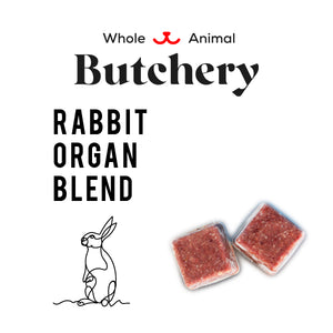 WAB Frozen Raw Rabbit Organ Blend