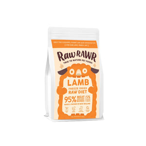Raw Rawr Freeze Dried Balanced Diet - Lamb 100g
