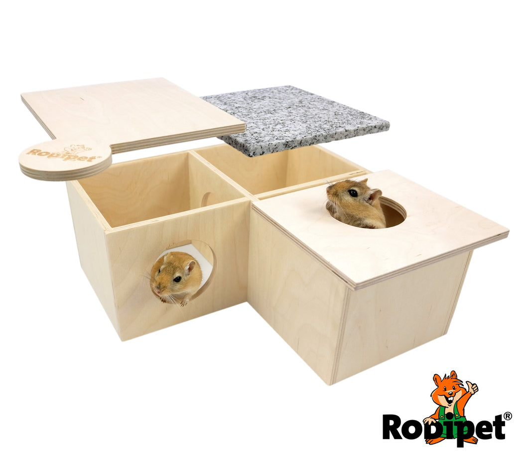 Rodipet® +GRANiT House MADiNA duoporta for Pet Rodents