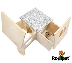 Rodipet® +GRANiT House MADiNA duoporta for Pet Rodents