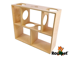 Rodipet® Hamster House Maze DaVinci 31 x 28cm 7cm +terracotta