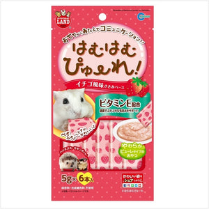 Marukan Strawberry Flavored Puree for Hamsters 5g x 6 [MR845]