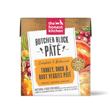 Honest Kitchen - Butcher Block Pate Turkey, Duck & Root Veggies