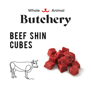 WAB Frozen Raw Beef Shin Cubes