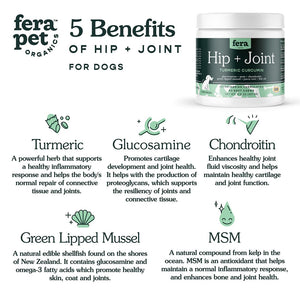 Fera Pet Organics - Hip + Joint Support for Dogs