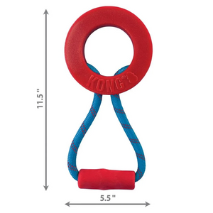 KONG Jaxx Brights – Tug with Ring Assorted