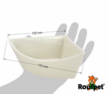 Rodipet® Ceramic Corner Toilet COMFORT – Size M