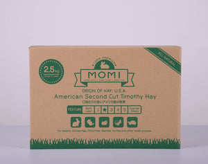 Momi 2nd Cut Timothy Hay - 2.5kg Box