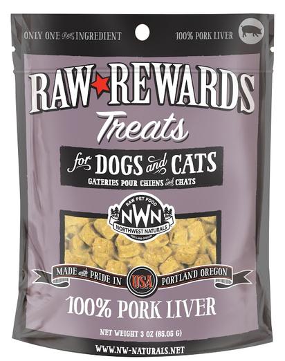 Northwest Naturals Freeze Dried Pork Liver Cat & Dog Treats - 3oz