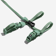 Zee.Cat Army Green Harness + Leash Set